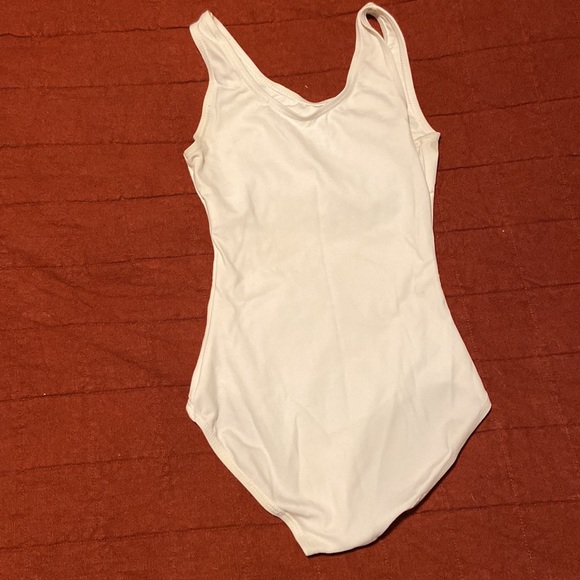 Capezio Tops Small White Capezio Leotard Poshmark